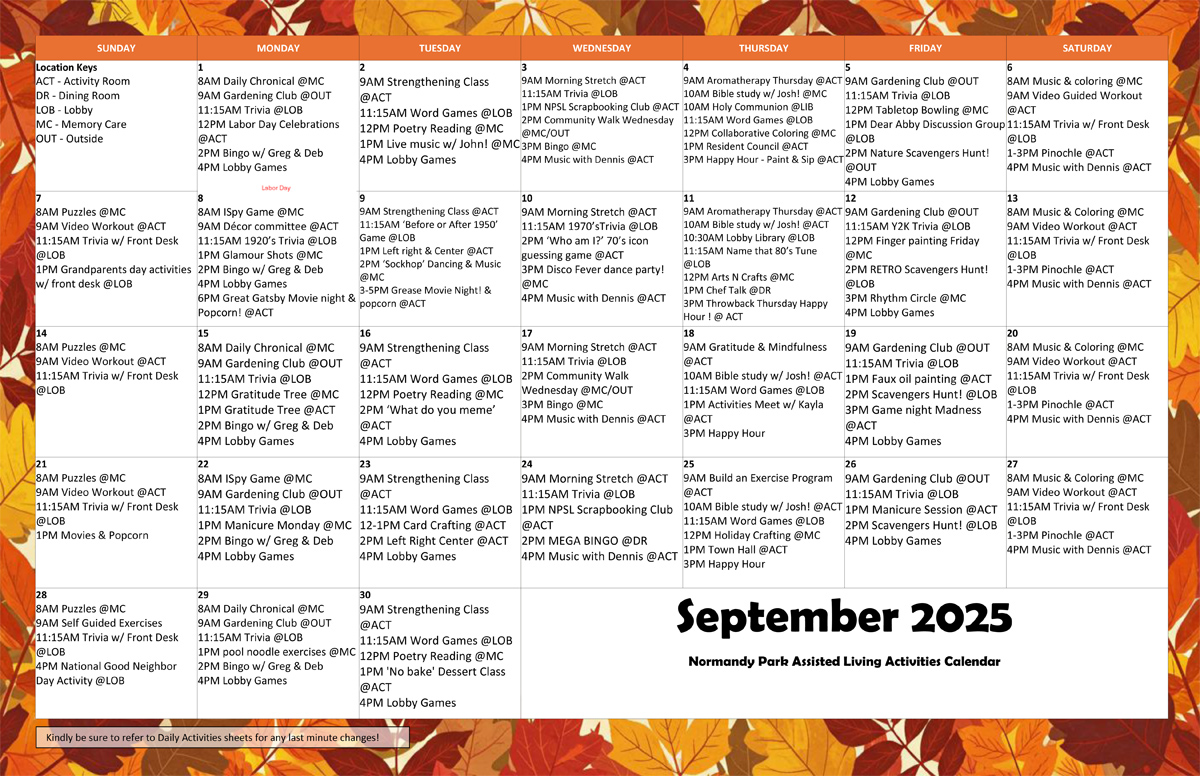 September 2025 September 2025